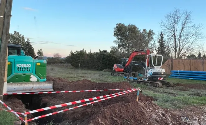 🚧 Terrassement au Lavandou, Cuers, Keny Location de Benne